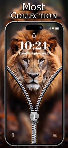 Zipper Lock Screen screenshot