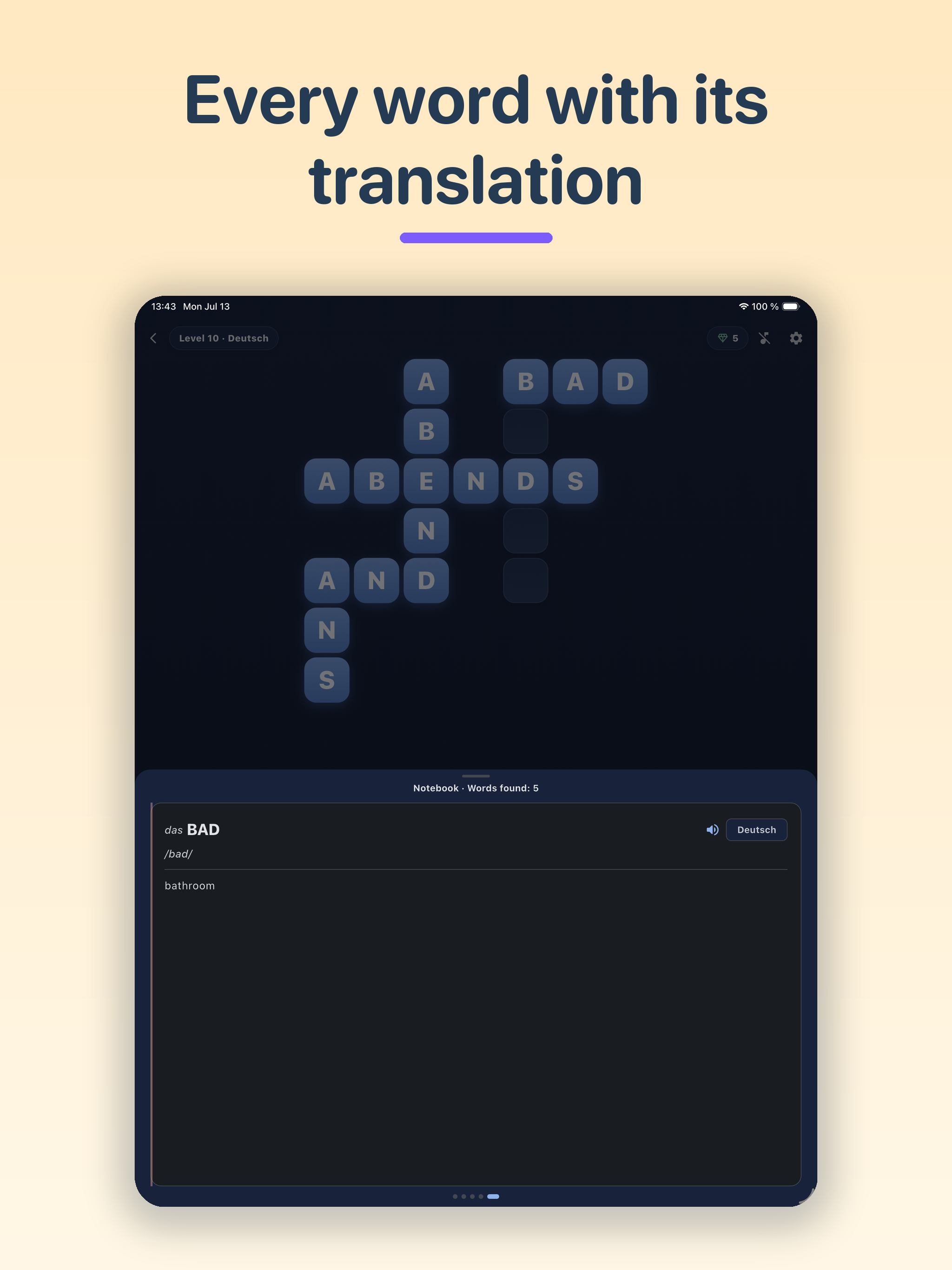 PolyWord: Language Crosswords screenshot 11