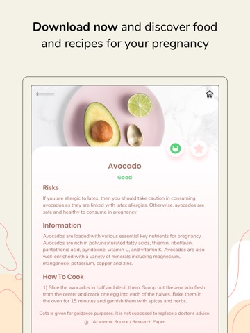 Pregnancy Diet: Food & Recipesのおすすめ画像1