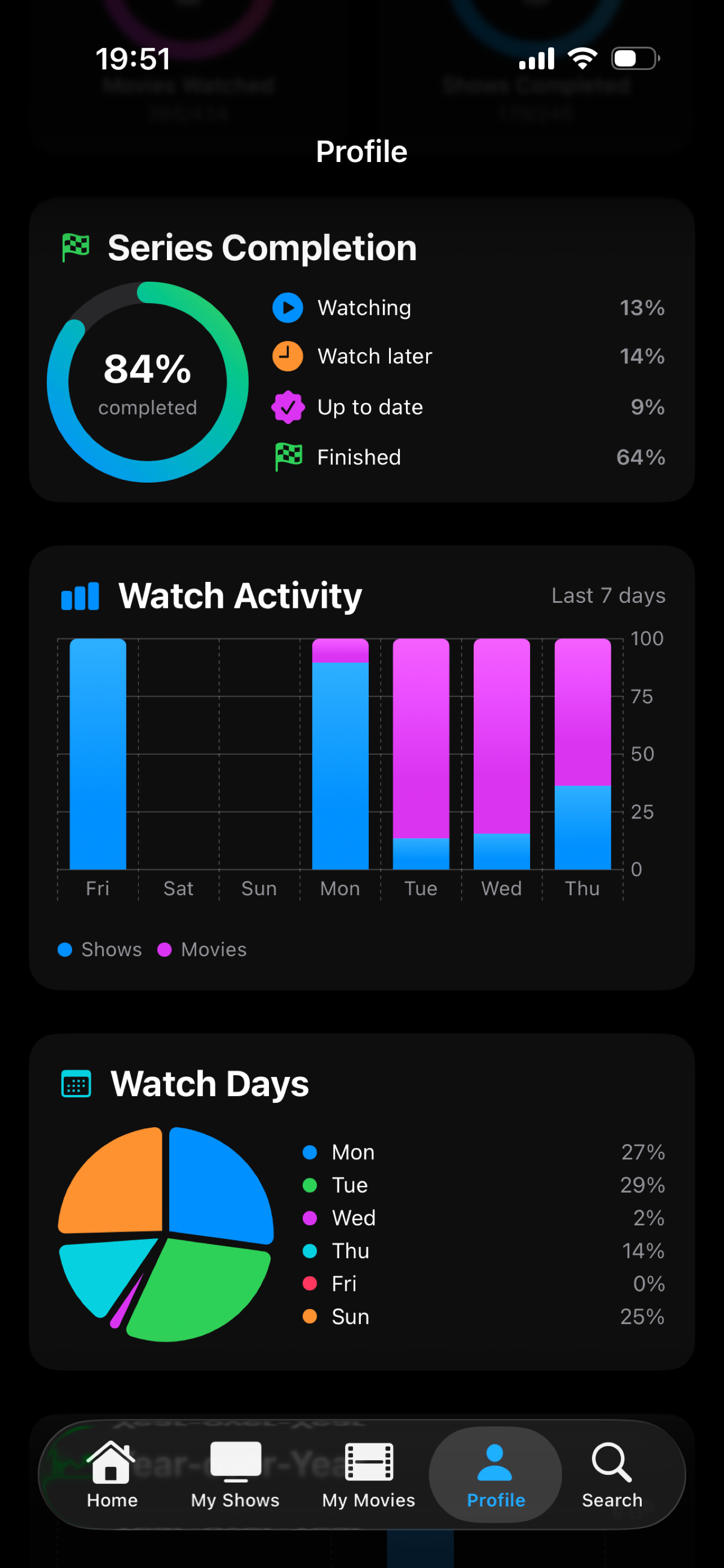 VisionTime: Movie & TV Tracker