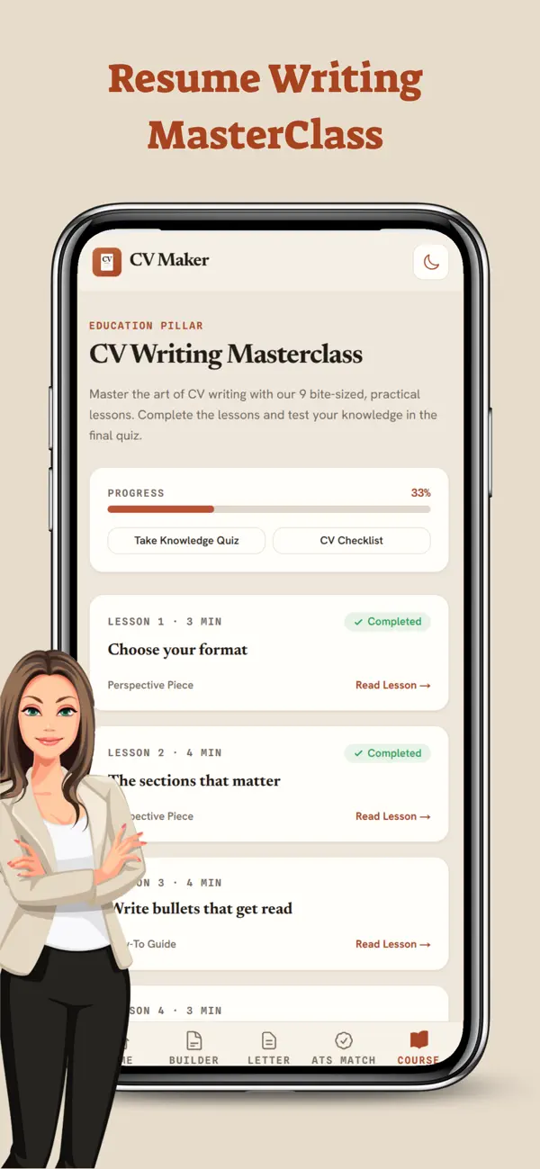 Screenshot #3 pour Intelligent CV: Resume Builder