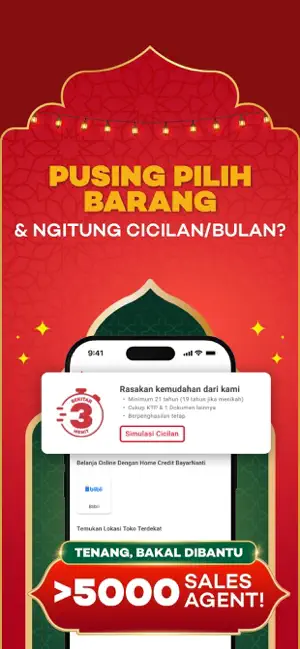 My Home Credit Indonesia iPhone screenshot 3