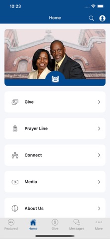 New Hope Missionary Baptist iPhone screenshot