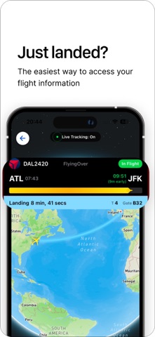 FlyingOver: Flight Tracker Screenshot 8 of 9