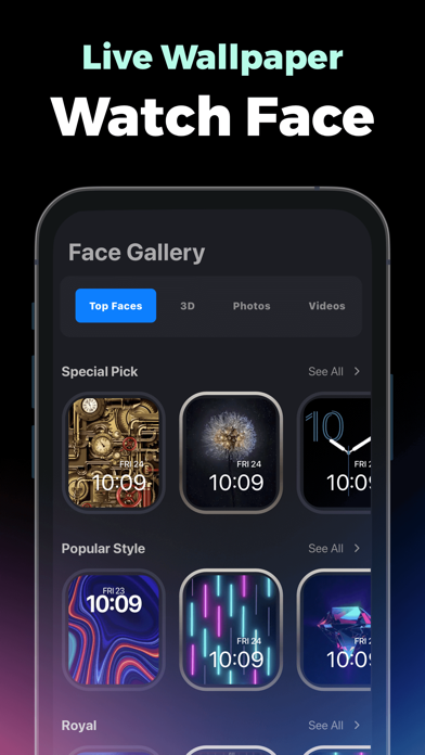 Watch Faces Wallpaper&Gallery Screenshot