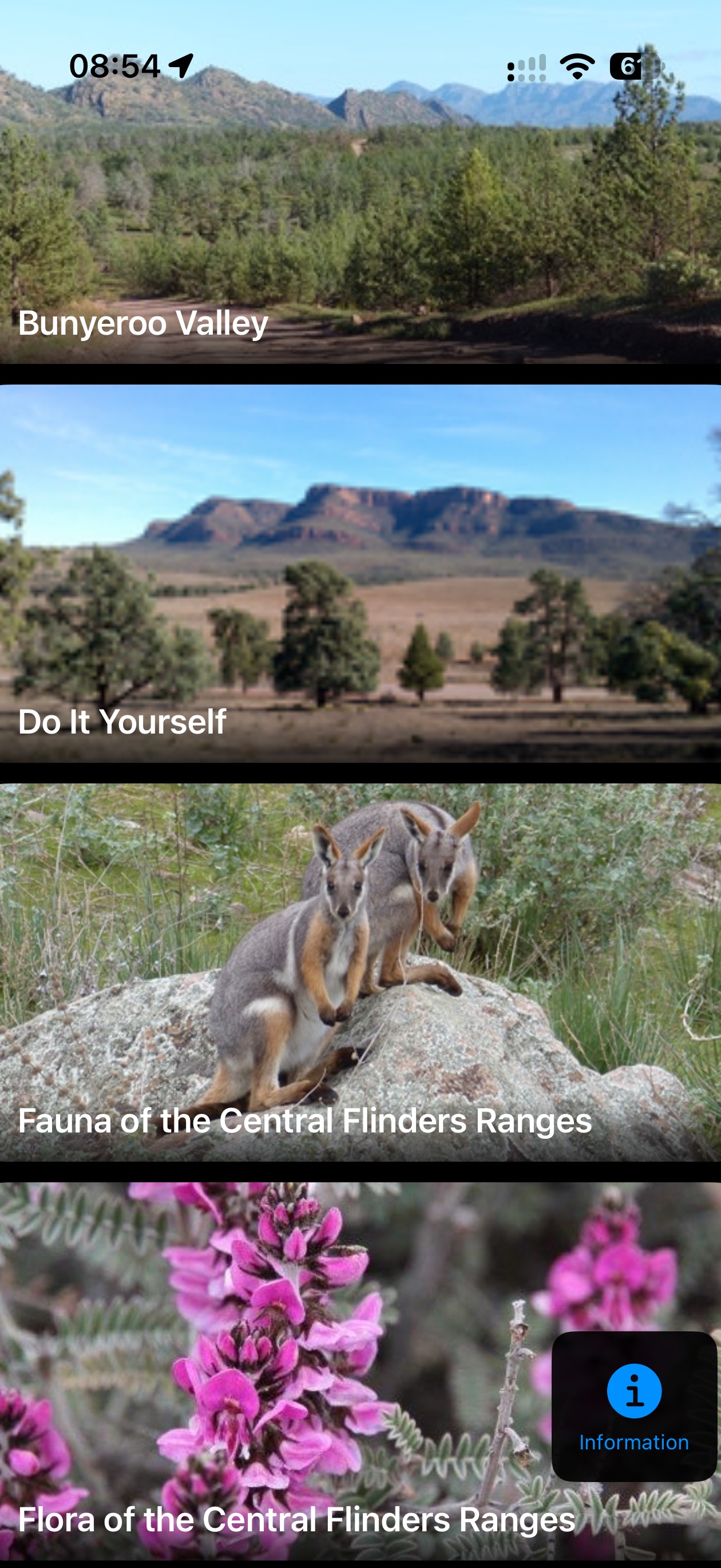 Screenshot 2 of Guide to the Flinders Ranges
