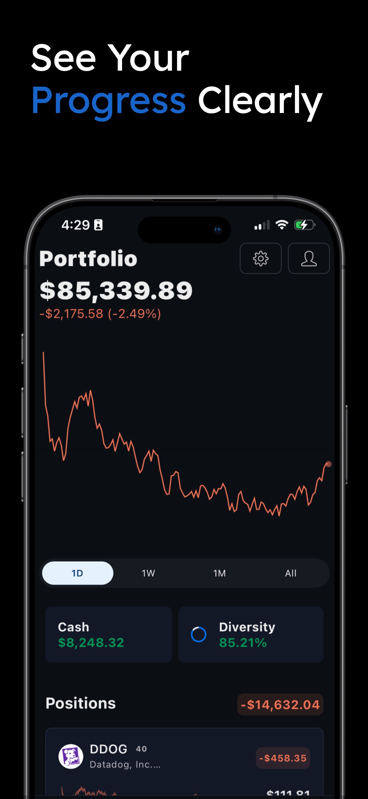 Stock Market King: Paper Trade screenshot 2