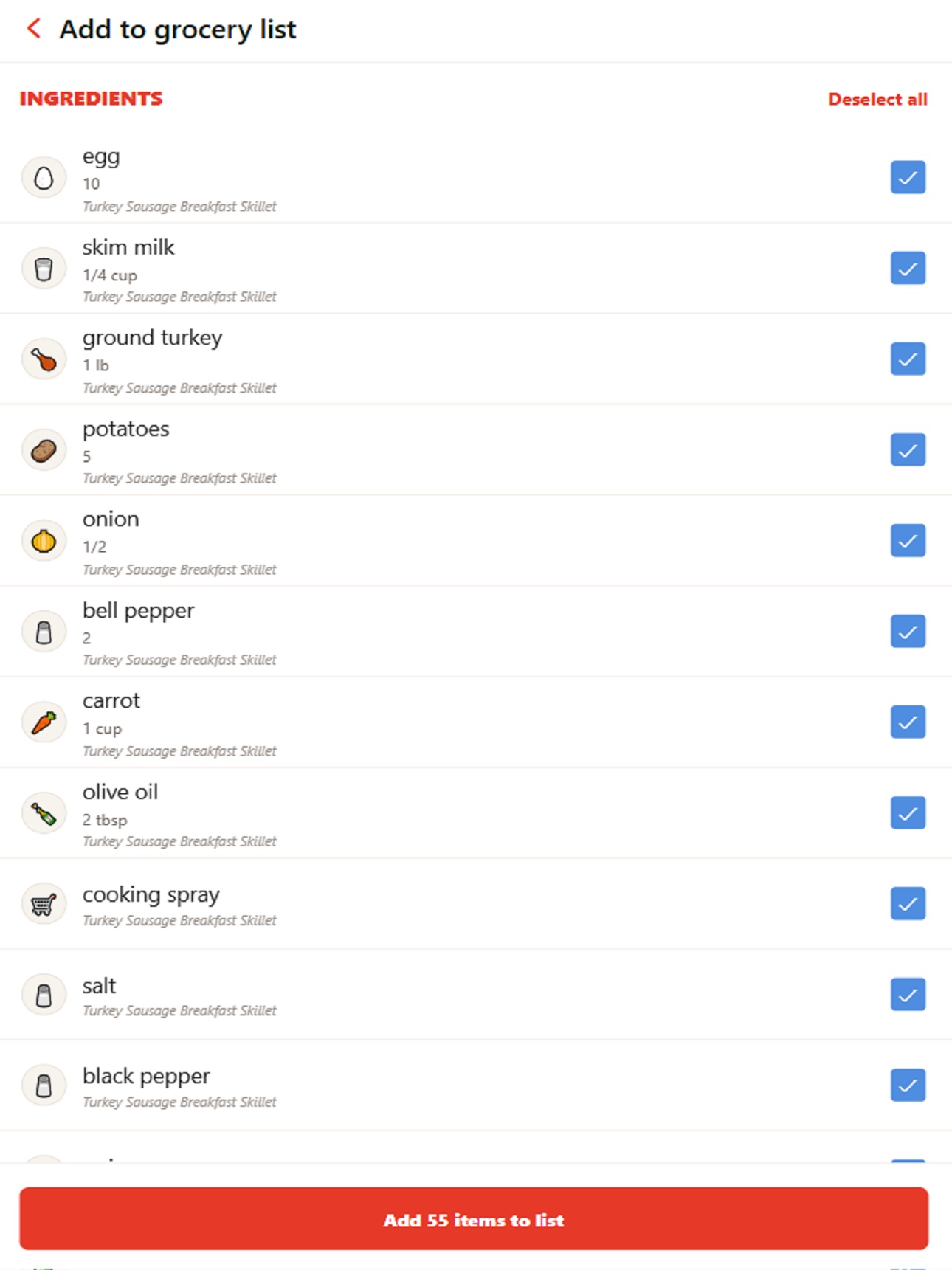 Screenshot 10 of CookBook Button