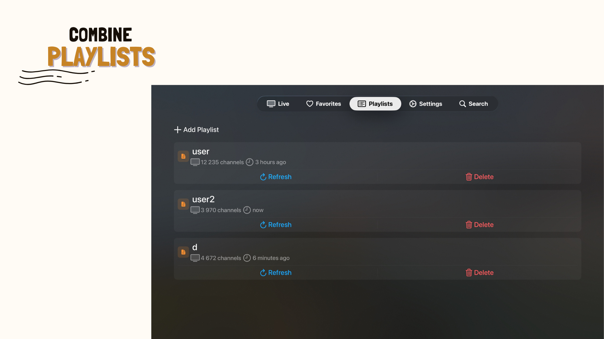 BananaPlayer - IPTV