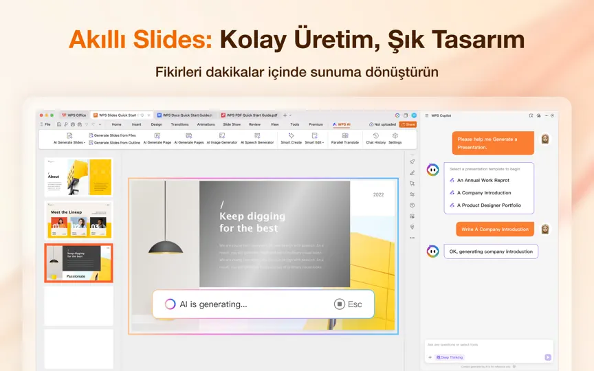 WPS Office: AI Doc, PDF, Sheet iPhone Ekran Görüntüsü 7