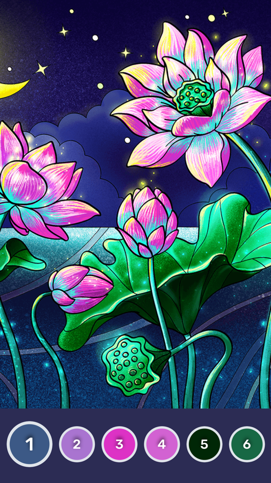 #4. Magic Color Paint By Number (iOS) 由: Thang Tran Danh
