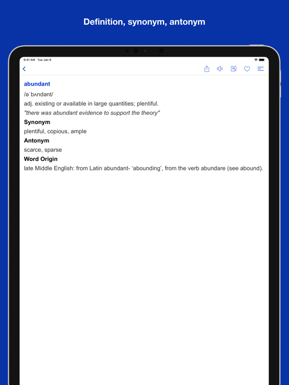 Screenshot #5 pour IELTS® wordlist flashcards