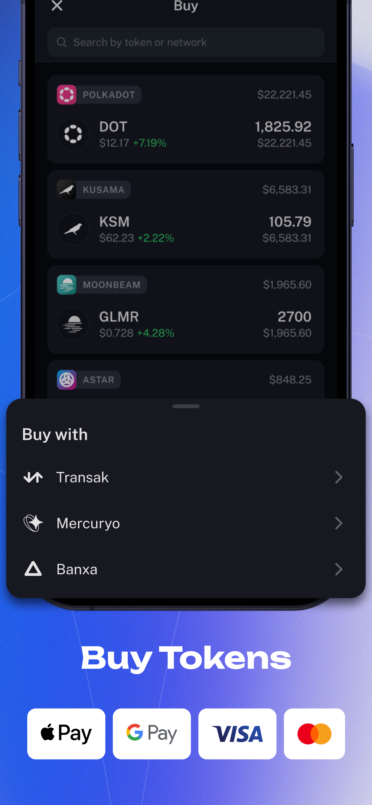 Nova Polkadot Wallet