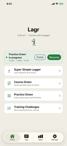 Lagr app screenshot