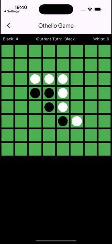 Simple-Othello screenshot