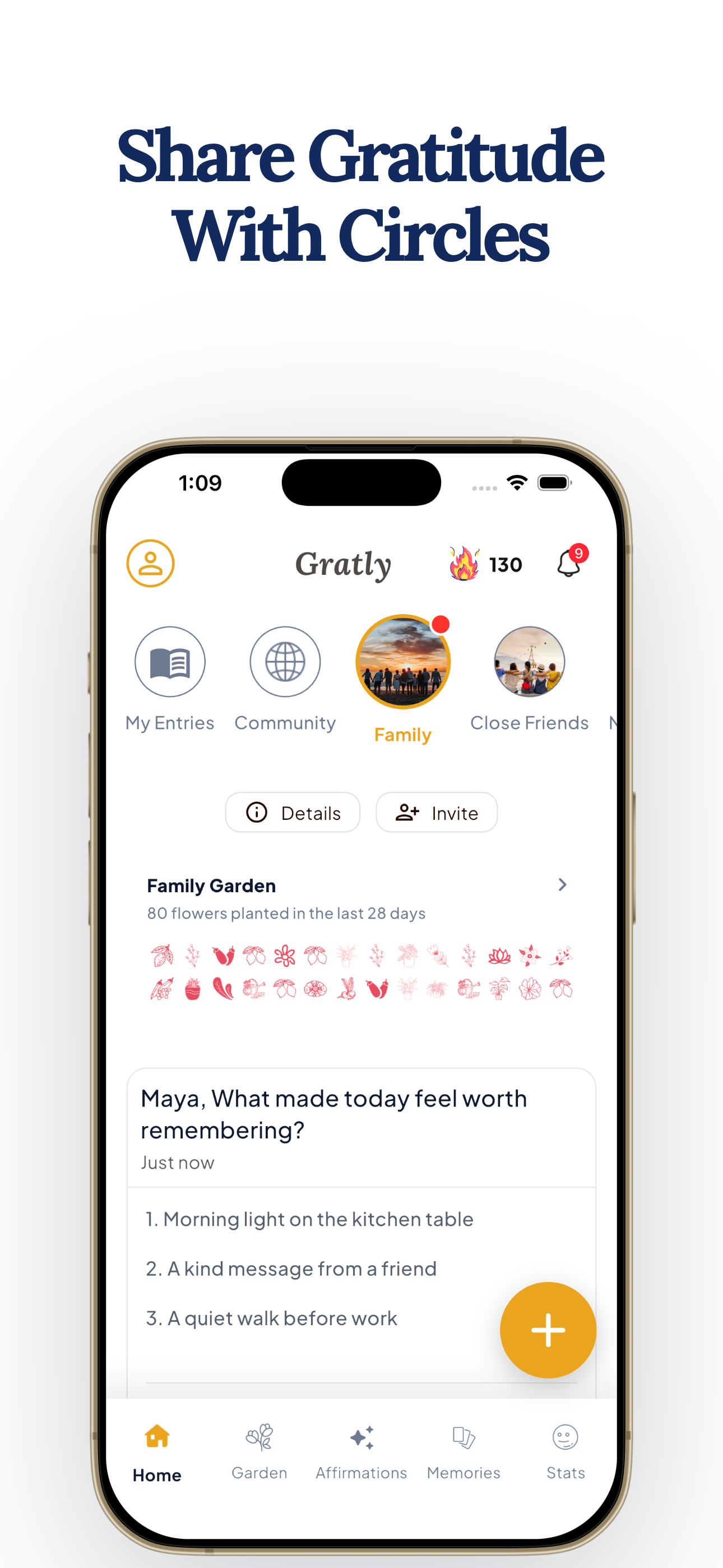 Gratitude Journal - Gratly screenshot 2