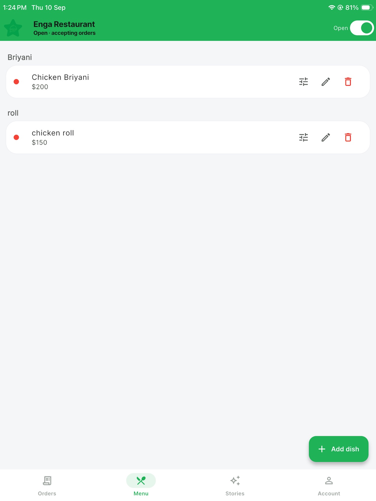 Screenshot 11 of FoodStar Partner