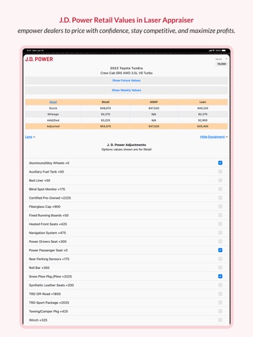 VIN Scanner iPad screenshot
