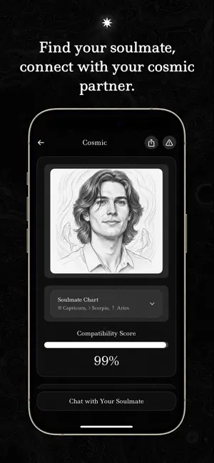 Cosmic: Soulmate Drawing iPhone screenshot 3