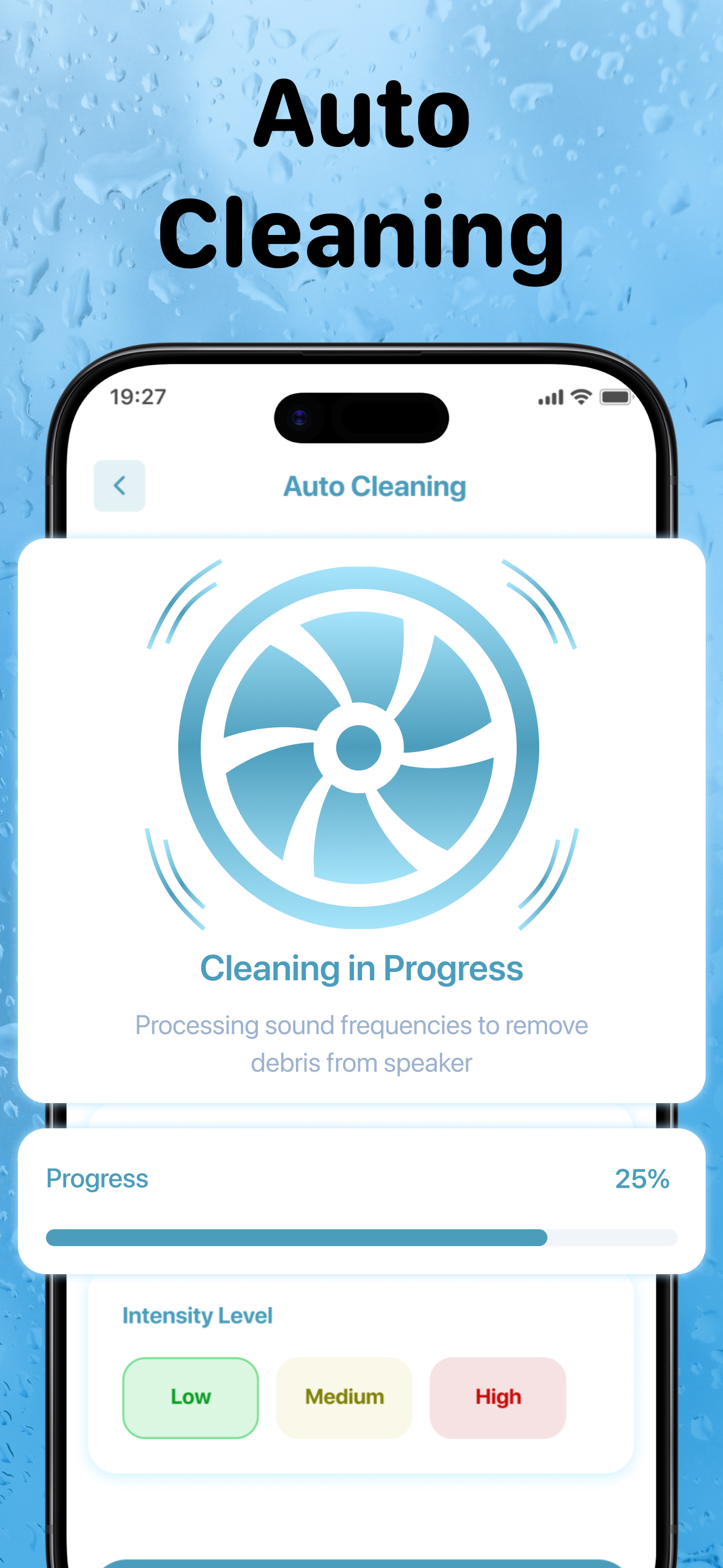 Speaker Cleaner : Water Remove