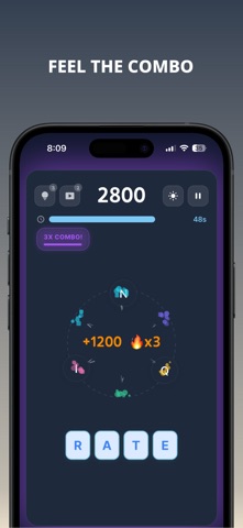 Word Orbit: Brain Puzzle Screenshot 2 of 4