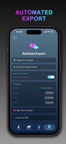 RunData Screenshot 3 of 7