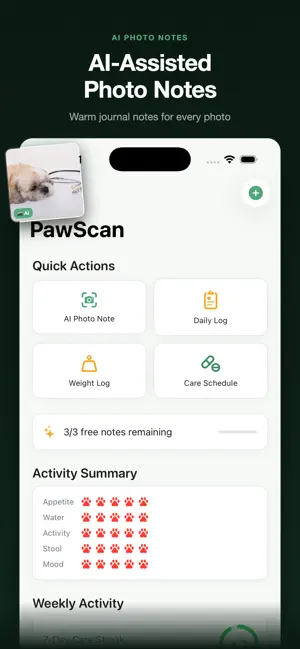 PawScan: Pet Photo Journal screenshot 2