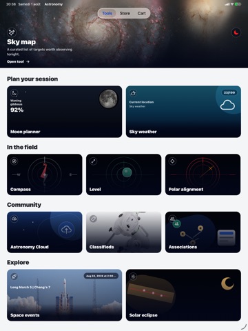 Astronomy: Sky Map iPad screenshot
