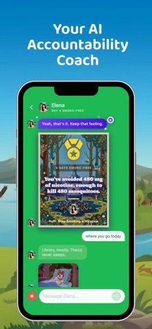 NicoFree AI: Nicotine Tracker Screenshot 2 of 6