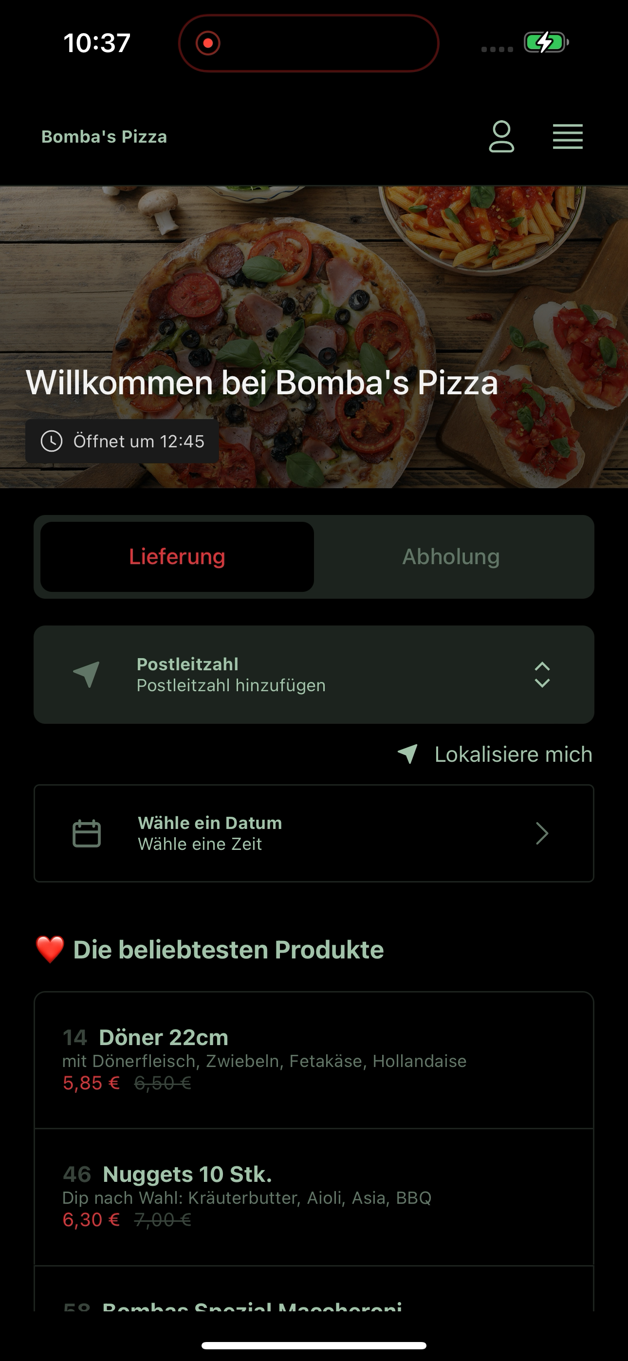 Bomba's Pizza