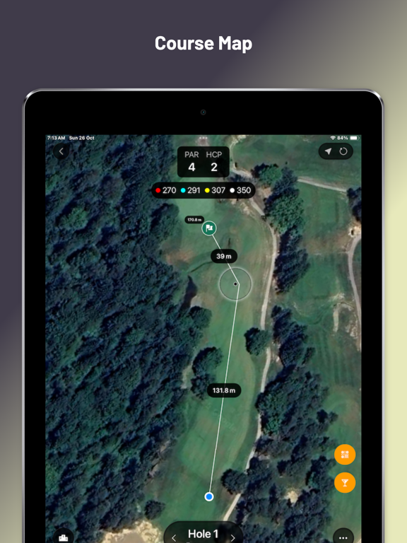 The Golf App | All-in-one iPad screenshot