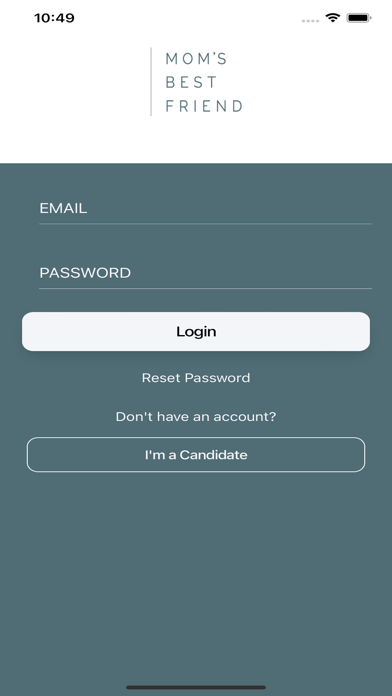 Screenshot 1 of Mom’s Best Friend Sitters App