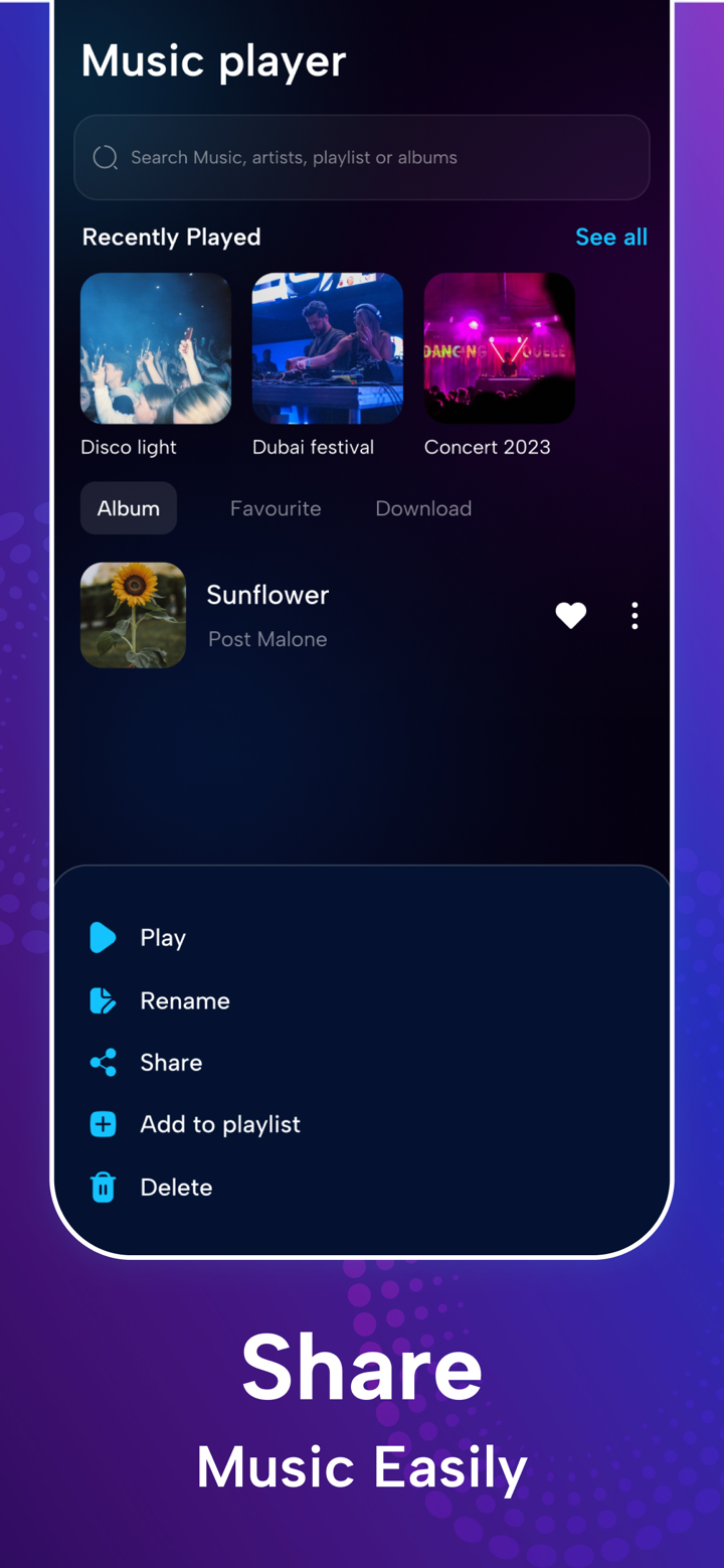Offline Music Player · screenshot 5