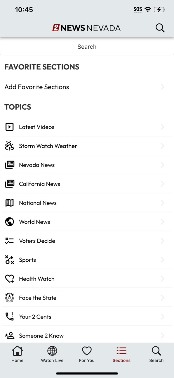 iPhone screenshot