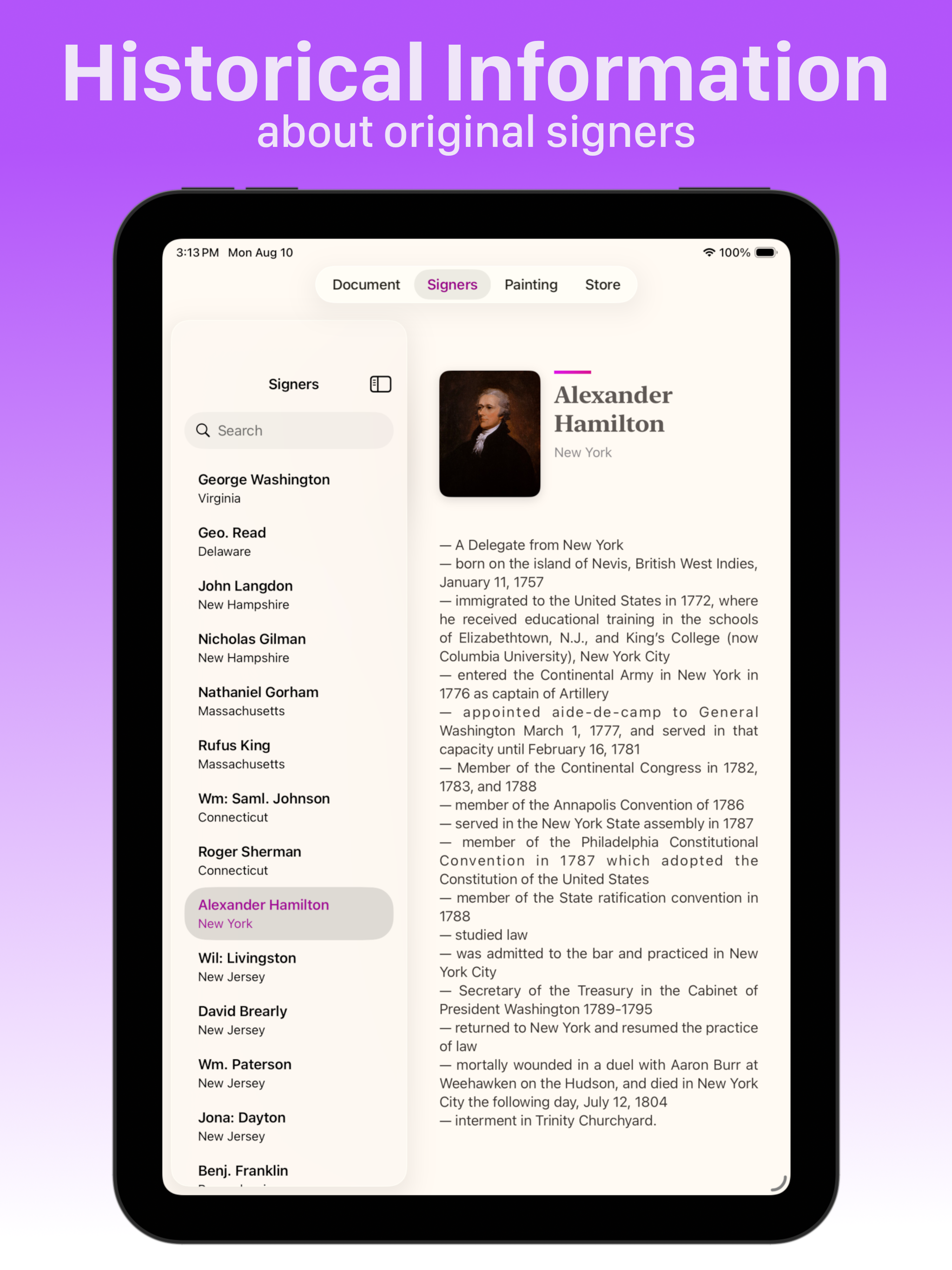 Constitution for iPad screenshot 3