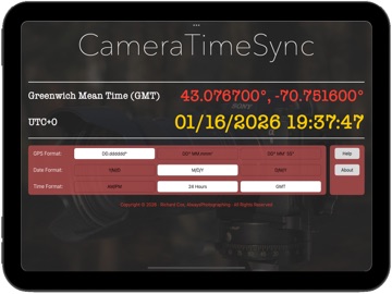 CameraTimeSync app screenshot 2