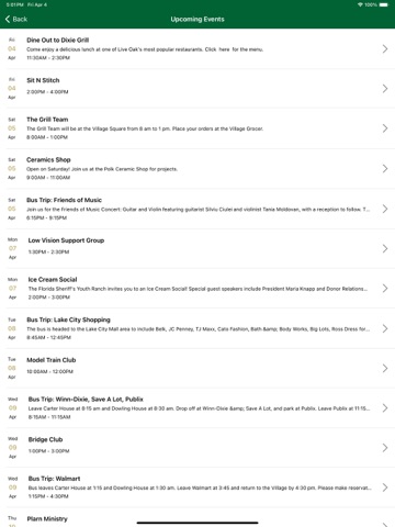 ACV Members iPad screenshot