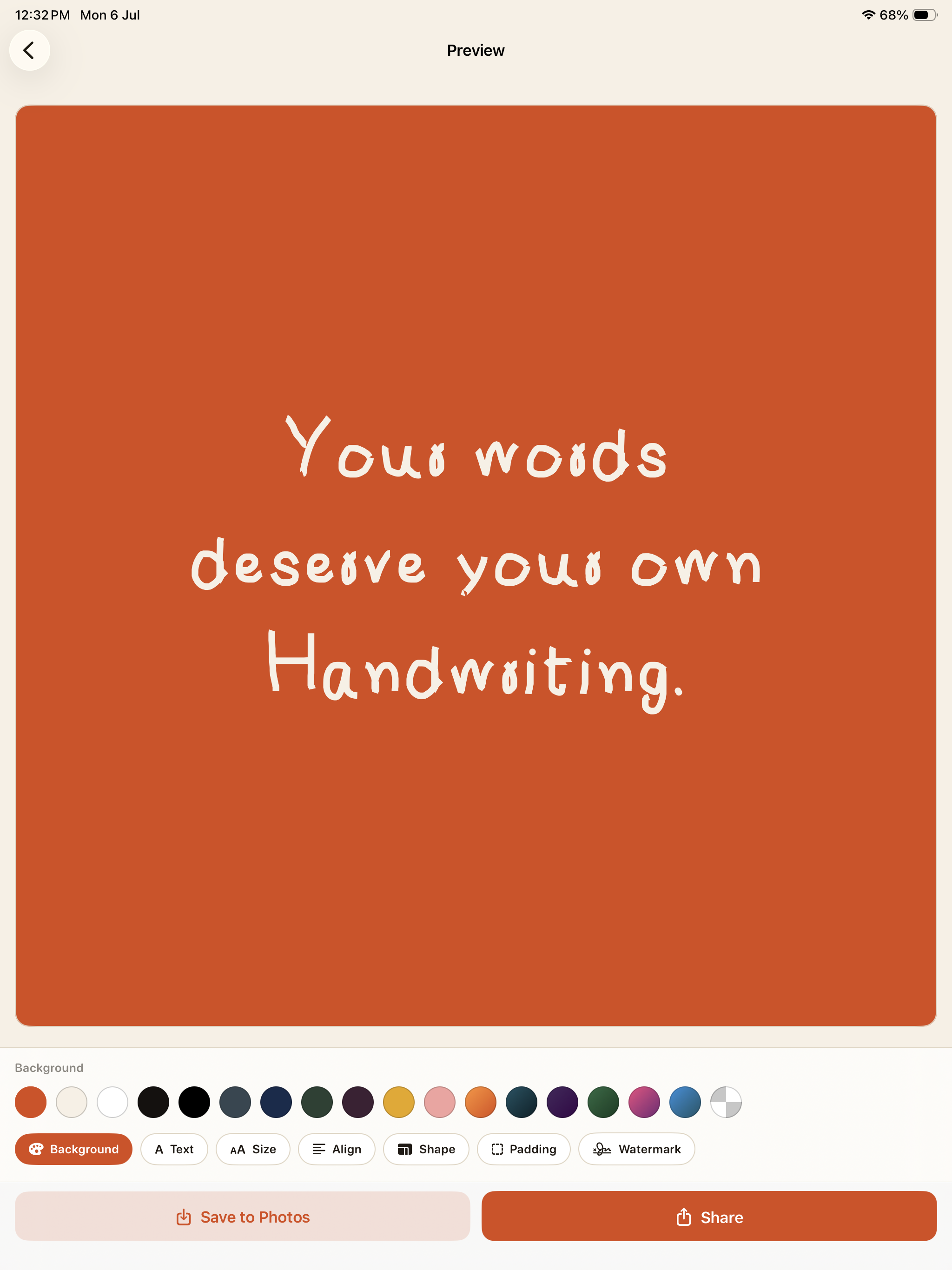Handwriting Font Maker: TTF screenshot 10