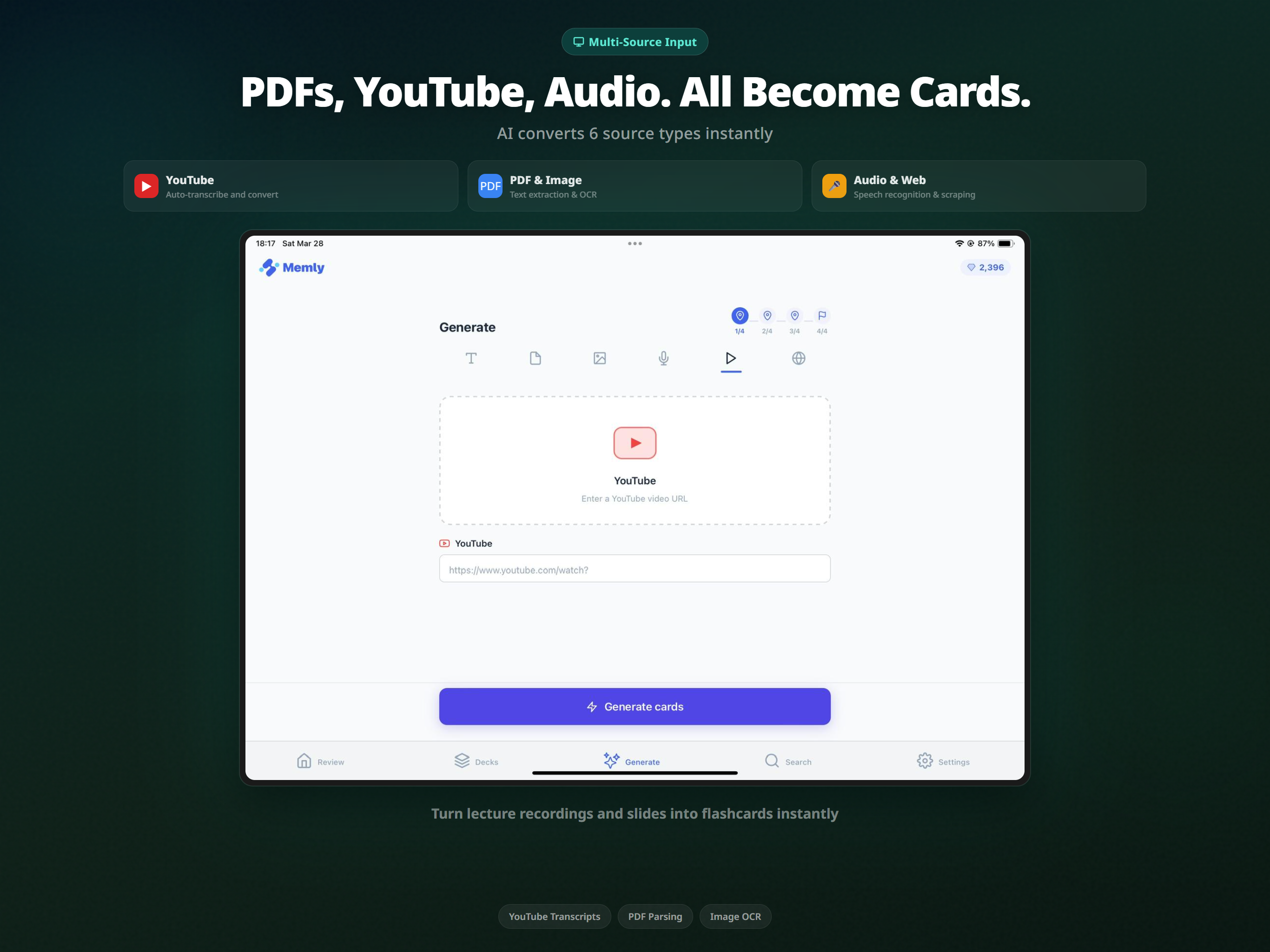 Memly - AI Flashcard Maker screenshot 15