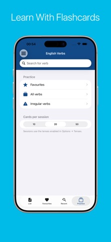 English Verb Conjugator Pro Screenshot 8 of 9