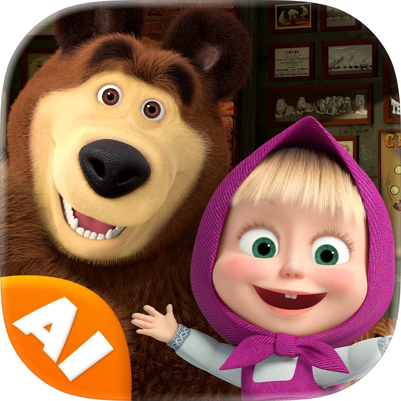 Masha y el Oso: Juegos de Arte screenshot 10