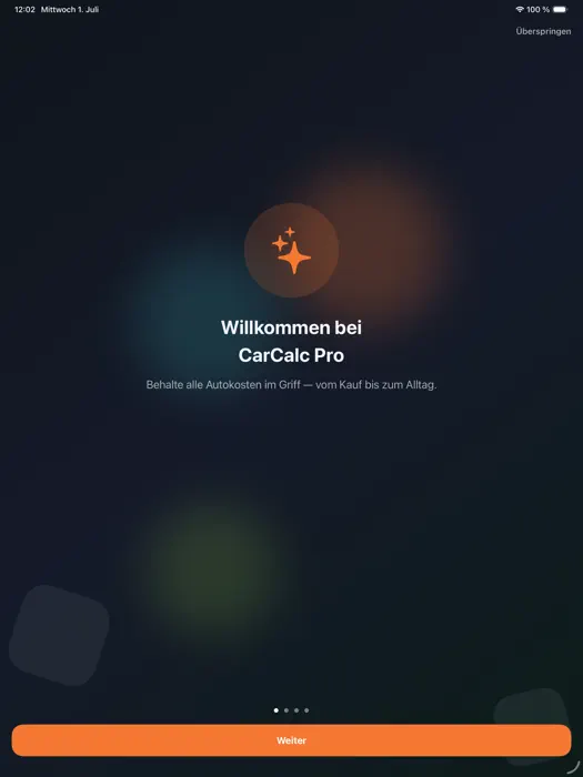 CarCalc Pro: Autokosten — iPad Screenshot 1