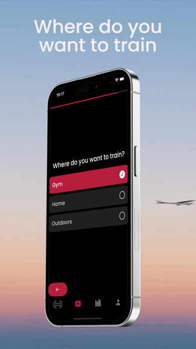 Gymstructor Training App Screenshot