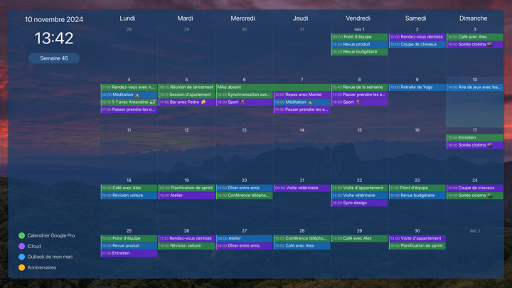 Screenshot #2 pour Calendar - Vos évènements