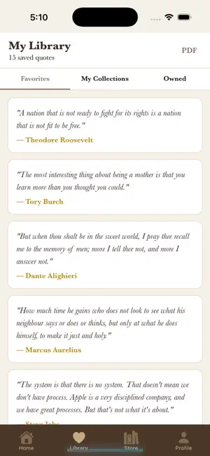 Quotable Wisdom screenshot 2
