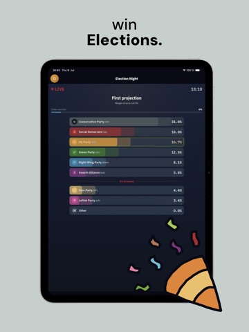 Demagogue iPad screenshot