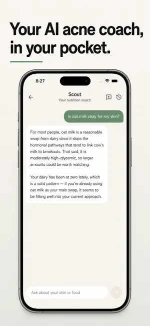Scout - Acne Coach & Tracker screenshot 3