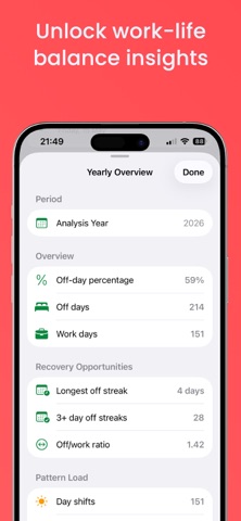 RotaFlow: Shift Rota Calendar Screenshot 7 of 8