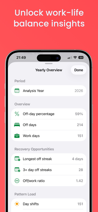 RotaFlow: Shift Rota Calendar Screenshot 7 of 8