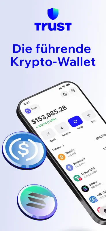 Trust: Crypto & Bitcoin Wallet screenshot 1 of 9